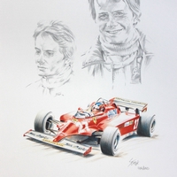 Gilles Villeneuve / Ferrari 1981